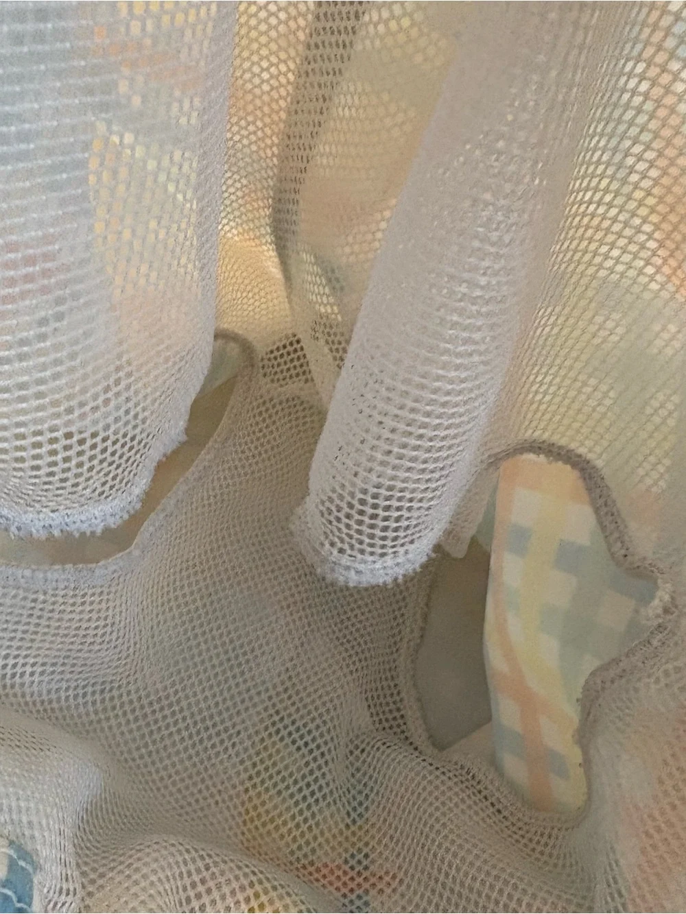 Ruggedbutts summertime gingham pastel swim trunks size 4t